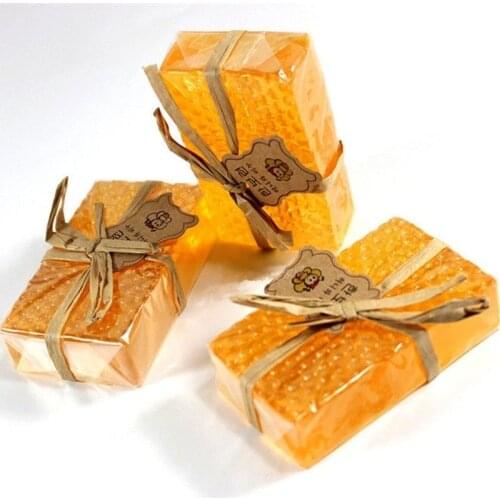 Natural 100g Honey Kojic Acid Bath Soap Handmade Whitening Soap Peeling Glutathione Arbutin Bath Body Skin Deep Cleaning Soap
