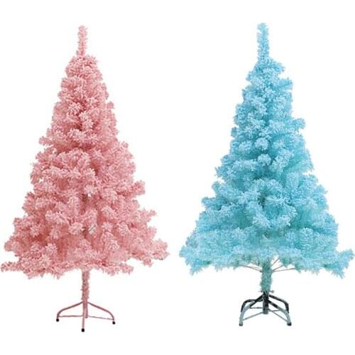 60CM Pink Christmas Tree DIY Artificial Indoor And Outdoor Christmas Decoration Tree Reusable Navidad Tree New Year Gift