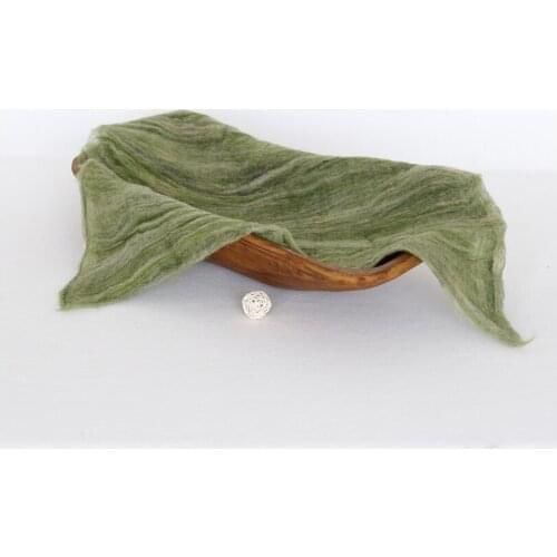 Wool Felted Blanket Layer Background Photo Props Newborn Baby Swaddle Wrap Photography Props