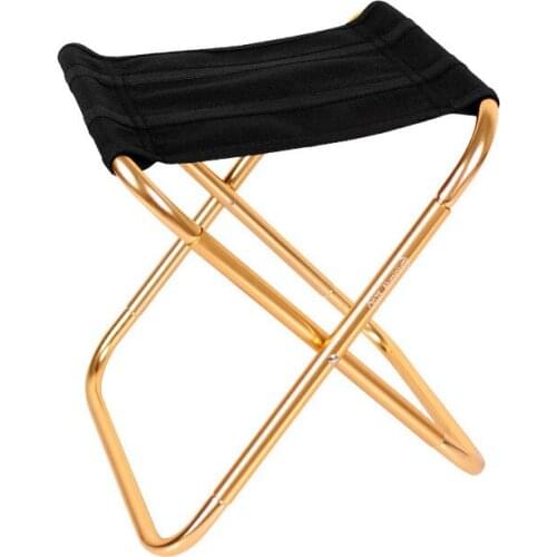 Folding Fishing Chair Lightweight Picnic Camping Chair Foldable Aluminium Cloth Outdoor Portable Easy To Carry Outdoor Furniture