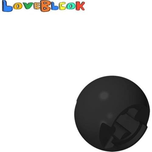 Technical Friction Ball with Through Axlehole 10.2mm Building Block Assembles MOC Part DIY Toy Creative For Kids 53585 10pcs/Lot