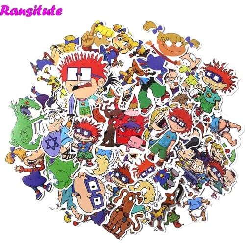 40pcs/set Funny Stickers Laptop Skateboard Luggage Car Styling Bicycle Graffiti Decals Cool Waterproof Stickers