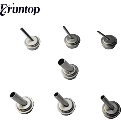 1pcs 45 Degree Bent Curved Heat Nozzle 2.5/3/4/6/7/9/12mm Hot air Gun Nozzles for QUICK 861DW Soldering Station