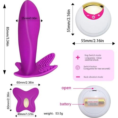 10 Speed Charging Wireless Remote Wearable Invisible G Spot Vibrator Clitoris Stimulator Massager Dildo Masturbation Vibrator A3