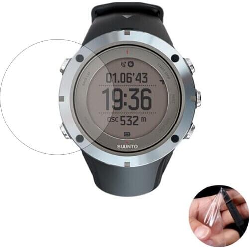 3pc TPU Soft Clear Protective Film Guard For Suunto Ambit 3 Peak Sport Watch Ambit3 Smartwatch Screen Protector Cover (Not Glass
