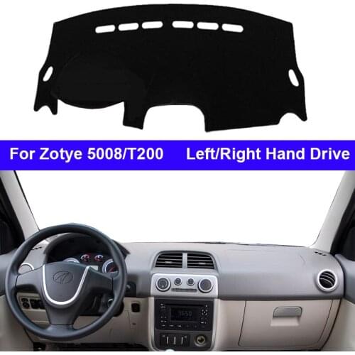 Car Auto Dashboard Cover DashMat Carpet Cape For Zotye 5008 T200 Protector Rug Anti-UV Block Sun Shade Ray Cushion Dash Mat