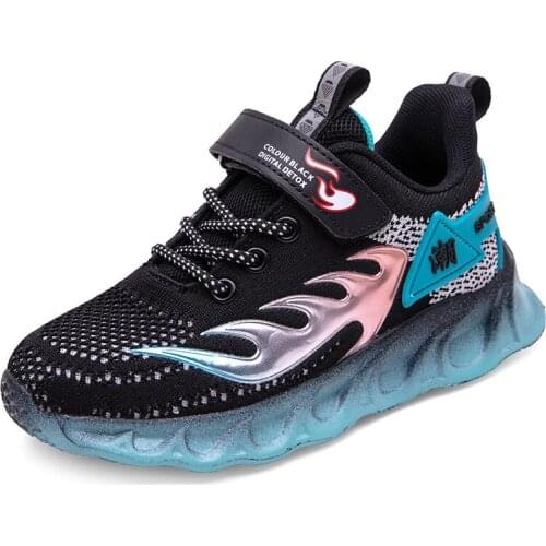 Childrens Basket Enfant Fille Mesh Breathable Boys And Girls Casual Sports Sneakers 2021 Autumn Running Shoes Students