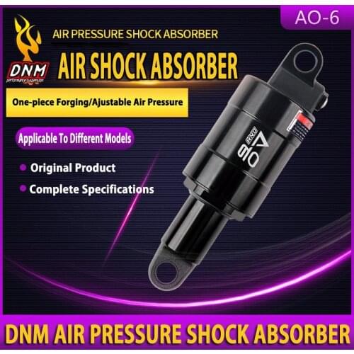 DNM AO-6 MTB Shock Absorber 165mm Shock Absorber Folding Bike Pneumatic Rear Tank Mountain Bike Rear Shock Absorber Parts