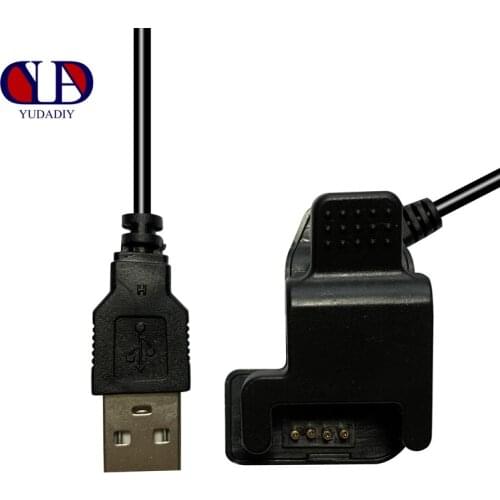 Factory direct Global free shipping 4-pin 7.5mm clip type backup charging cable support Smart Watch Smart Wristbands chargers