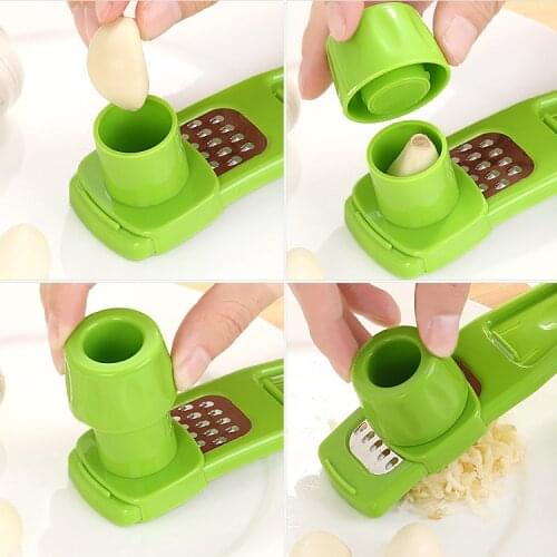 Candy Color Kitchen Accessories Plastic Ginger Garlic Grinding Tool Magic Silicone Peeler Slicer Cutter Grater Planer slicer