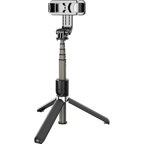 L03 Bluetooth 4.0 Wireless Aluminum Alloy Selfie Stick Tripod Foldable Monopods for Gopro SmartPhones Camera