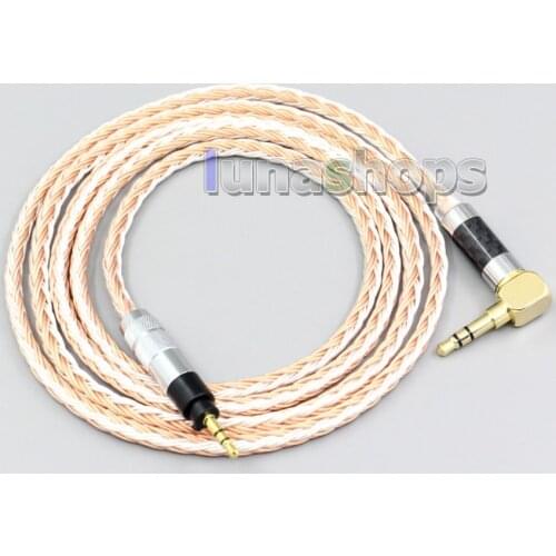 LN006723 3.5mm 2.5mm 4.4mm XLR 16 Core Silver Plated OCC Mixed Earphone Cable For Sennheiser Urbanite XL On/Over Ear