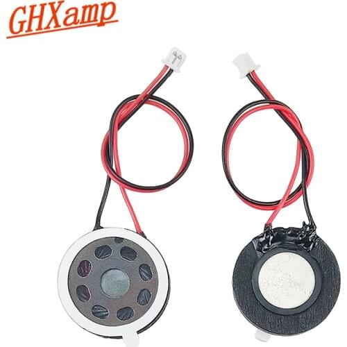 GHXAMP 23mm Mini Speaker Plastic Internal Magnetic Horn 8Ohm 1W For Fingerprint Lock Voice Recorder Building Intercom 2pcs