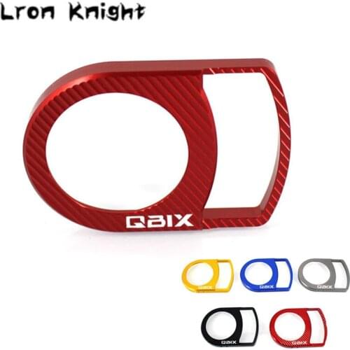 Motorcycle For YAMAHA QBIX125 QBIX 125 2017 2018 Scooter Accessories CNC SEAT Ignition Key Button Lock Cap Cover