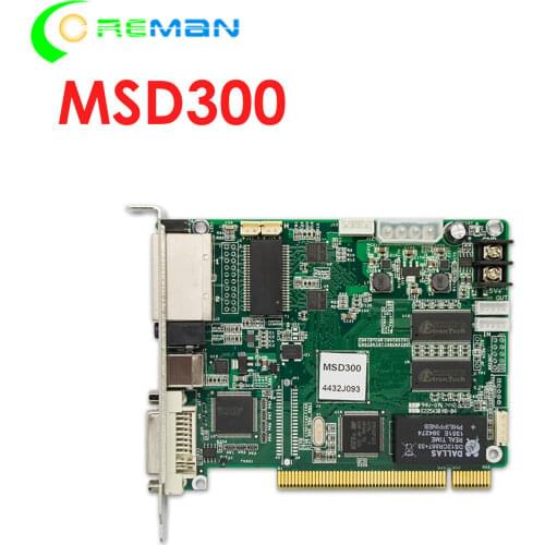 Wholesale price full color led display sending card Novastar MSD300 / DIV HDMI input led screen sign controller