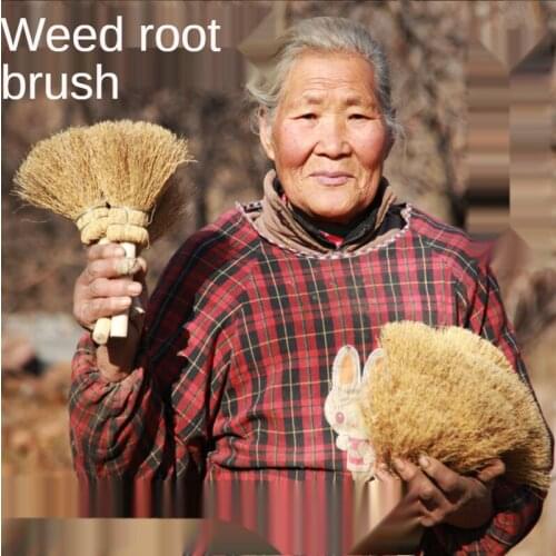 Pot brush Kitchen household cleaning brush root brush not stained with oil long handle pot brush