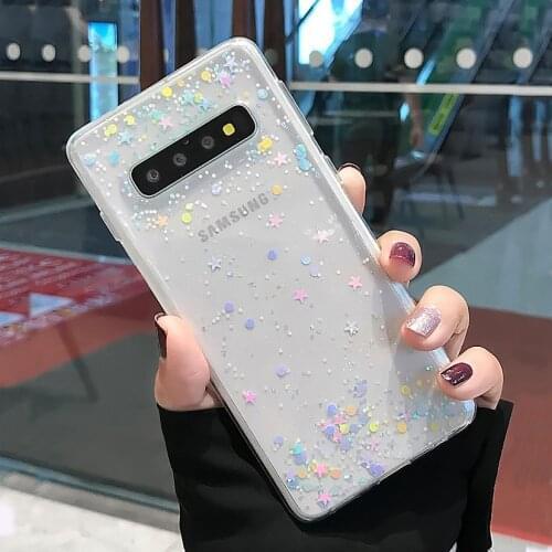 For Xiaomi Redmi Note 8 Lite Case Twinkling Starry Sky Silicon Cover For Redmi Note 8T 8 SE Phone Case Coque Capa PocoPhone F1