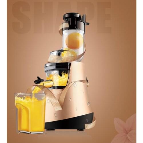 Juicers Multi-functional large-caliber household automatic fruit and vegetable juice extractor.NEW