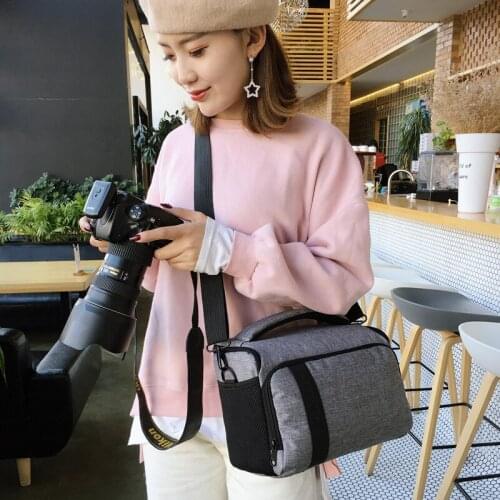 DSLR Camera Bag For Sony A5000 A6300 A5100 A6000 A6500 NEX-5 NEX-7 NEX-6 NEX-5T 5C 3F ILCE-7s A7R III Waterproof Shoulder Case