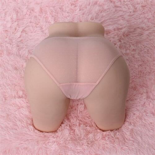 Super Feel 1:1 Realistic Big Ass Sex Doll Half Body Real Vagina Anul Pussy Dual Channel Male Masturbator Masturbate For Men