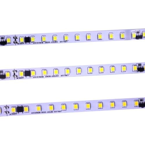 12V 220V Led Strip Lights, 2835 120LEDs/m, 600led/5m, NOT Waterproof Decoration, White / Warm White / Nuetral White