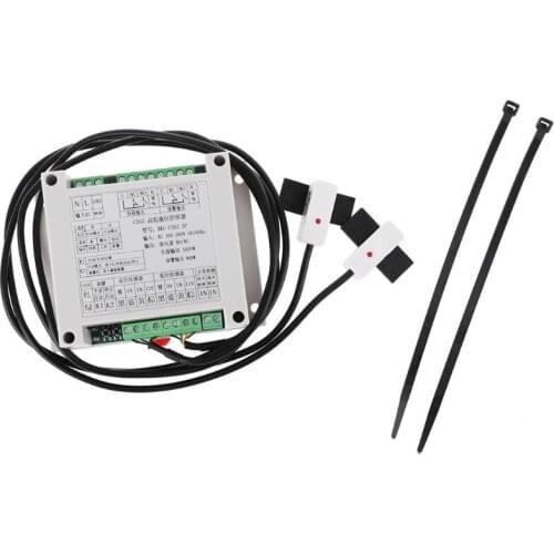 High Low Water Liquid Level Controller Automatic Water Pump Level Monitor AC 95-265V with 2 Non-Contact Sensor