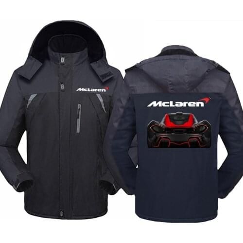 Winter 2021 Mountaineering clothes Mens Hoodies Sweatshirts McLaren Logo printing Fashion Comfortable Warm Cold protect