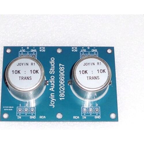 R1 audio cattle isolation transformer 10K: 10K permalloy fever signal cattle, inductance 800-1000H, 1000-1500H