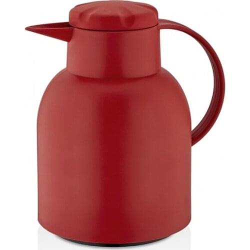 1 L Thermos Large capacity leak proof tea coffee cup thermos bottle with holder acrylic and glass material 1 L thermo bottle Bar