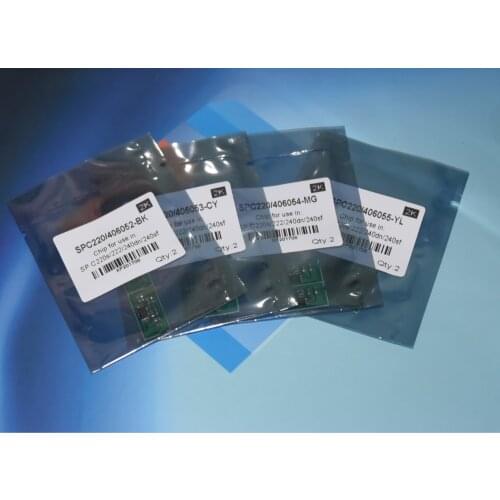 16* 406052 Compatible for Ricoh Aficio SPC220 SP C220 C222 C240 SPC222 SPC240 Toner Chip Cartridge Reset Chip Laser Printer Chip