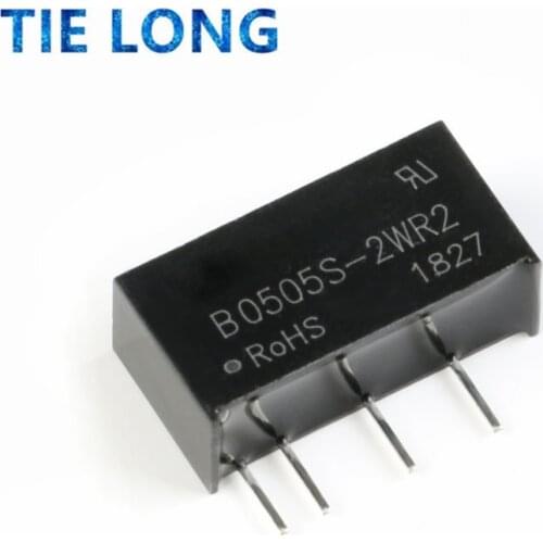2pcs B0505S-2W DIP-4 DC-DC B0505S 2W SIP-4 B0505S-2WR2