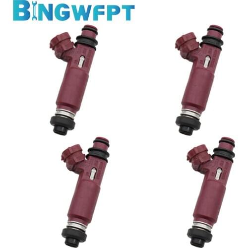 4PCS 100% Working 4G1402 FJ584 Nozzle For Mazda Miata 1.8L L4 1999 -2001 BP4W-13-250 Fuel Injector 195500-3310 195500 3310