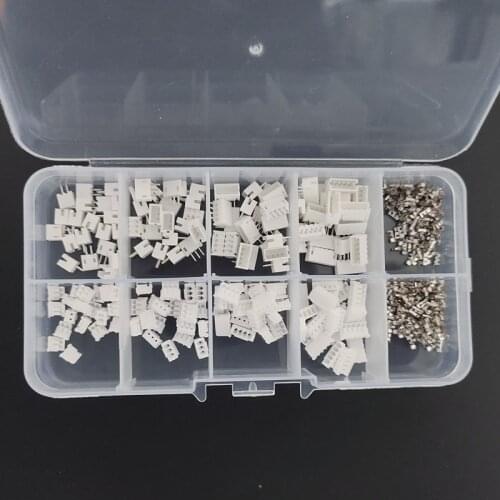 80 sets ZH 1.5mm Pitch Terminal Housing Straight Pin Header Connector with box ZH-1.5mm connectors