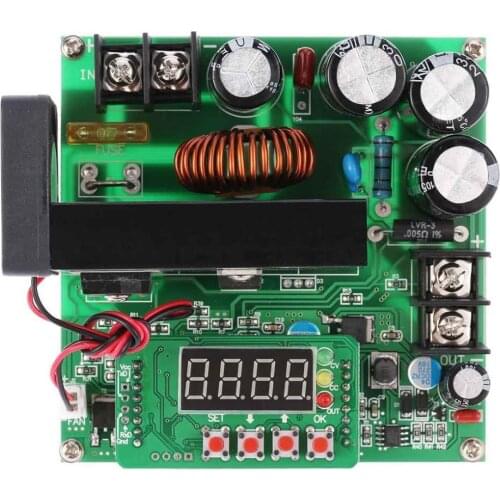 900W DC-DC Digital Boost Module LED Display Adjustable Boost Module Module Boost Converter Adjustable Boost Module