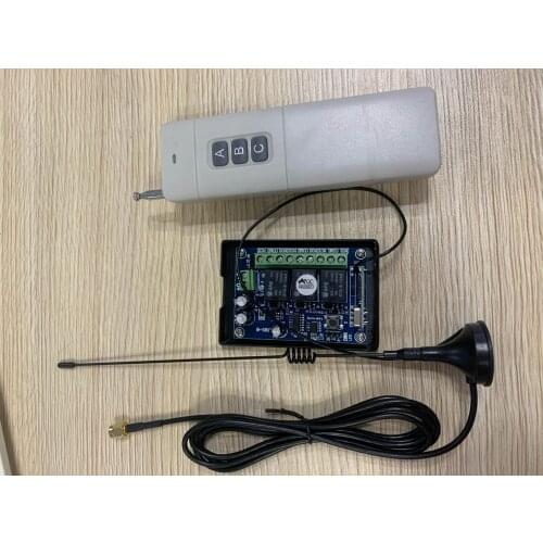3000M DC12V 10A 3CH 433MHz RF Wireless Remote Control Power Switch Radio Controller Transmitter Receiver With Antenna