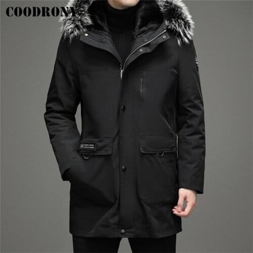 Мужские парки с мехом COODRONY China At AliExpress