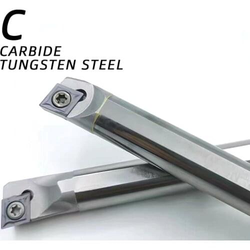 BB SCLCR SCKCR Lathe Screw Boring Bar S10K S12M Internal Turning CCMT HSS C08K Carbide Alloy Steel Tool Holder