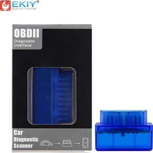 EKIY OBDII ELM327 Bluetooth V2.1 Android Car DVD Scanner Auto Diagnostic Tool Free Shipping