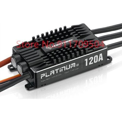 Hobby wing Platinum Pro 80A 120A 130A 200A V4 BEC brushless ESC for RC unmanned helicopter