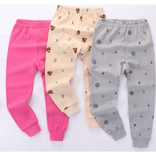 Kids Girls Childrens printing Print Toddler Classic Leggings boys girls pants Girls legging baby girl Cotton leggings Underwear