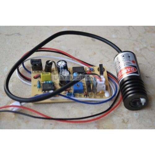 650nm 655nm 660nm 150mW Red Laser Dot Module w/ Driver out 18x45mm 5V
