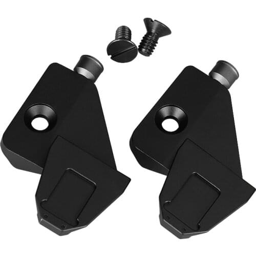 PPT CNC Aluminum PVS-14 Bridge Arm Assembly PVS-14 Dovetail Shoe 2pcs Helmet Mounting for Double Night Vision Scopes HK24-0238