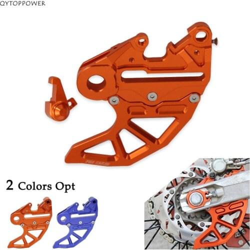 Motorcycle Rear Brake Disc Guard Cover Protector For KTM SX SX-E125-450 04-12 EXC EXC- F125- 350 04-19 Dirt Pit Bike Motocross