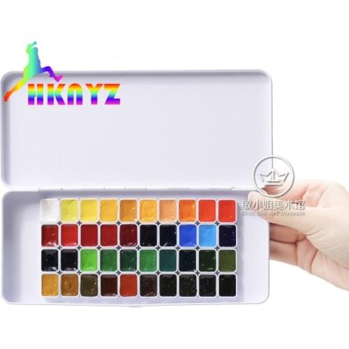 1sets VAN GOGH Handmade 1ml 24/40/52 colors Watercolor Paint Set Mini Water Color For Painting Aquarell Art Supplies