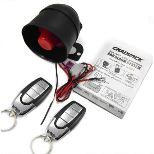 Durable Car Alarm Devices One Way Car Alarm Device Vibration Alarm System M810-8115 Lossless Assembly