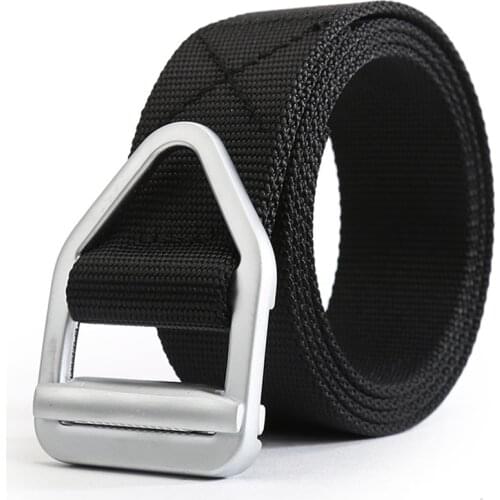 3.8 cm Canvas belt High quality luxury fashion nylon belts Army Tactics design mens Outdoor belt wide 2018 male strap 120cm n9