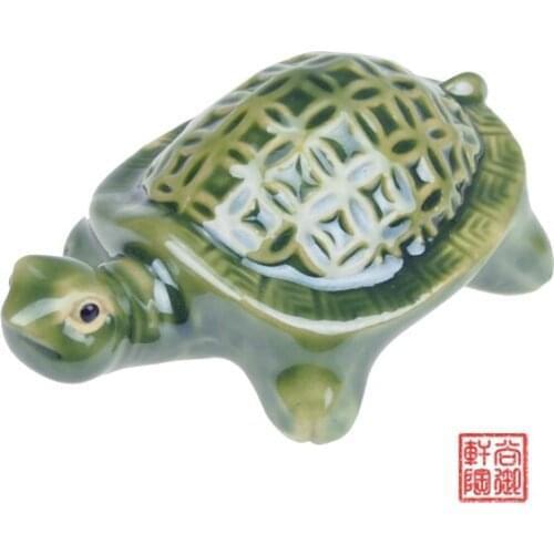 Shiwan porcelain doll boutique creative turtle ornaments modern minimalist desktop simulation bedroom living room furnishings