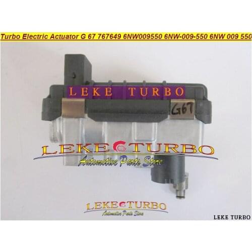 Turbo Electric Actuator G-67 G-067 G67 767649 6NW009550 6NW-009-550 6NW 009 550 Turbocharger Electronic wastegate AH4Q-6K682-GB