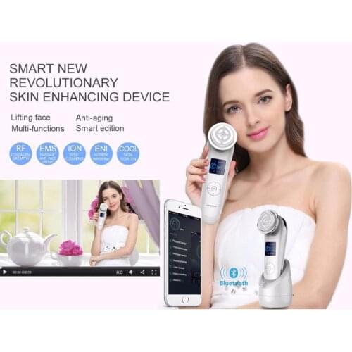 Smart RF Beauty Apparatus Facial Skin Lifting Rejuvenation Facial Vibration Massager Laser Machine For Face Care