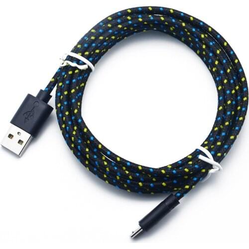 2M Micro USB Charger Sync Data Cable Cord for Cell Phone Lightgreen Micro USB Cable Phone Fast USB Charge Cable Microusb Wire